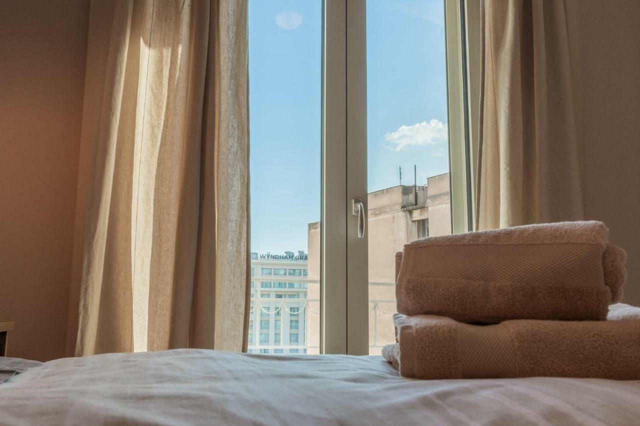 100M2 Luxury Apartment In The Heart Of Athens - Living Stone Emerald エクステリア 写真
